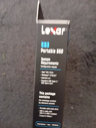 Lexar ES3 SSD Portátil 2TB