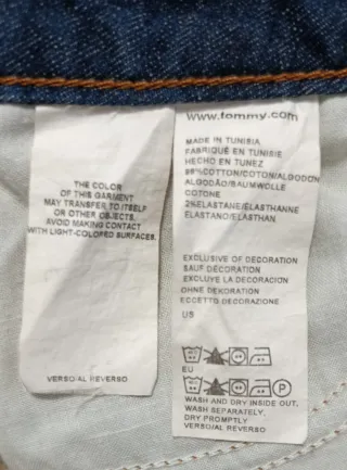 Pantalón vaquero Tommy Hilfiger azul