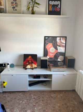 Mueble TV Ikea Blanco Brillo