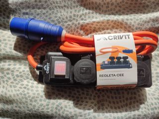 Regleta CEE 3 tomas CRIVIT