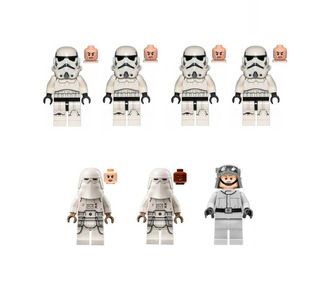 Lote LEGO Star Wars Minifiguras Soldados Imperio 2