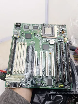 Placa Base Ordenador Antiguo