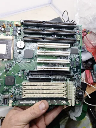 Placa Base Ordenador Antiguo