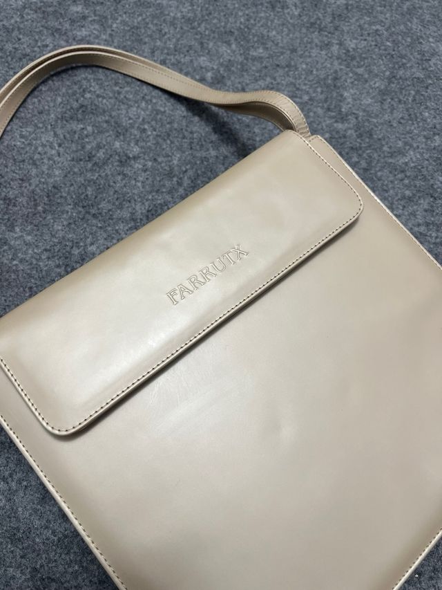 Bolso Vintage Farrutx Beige