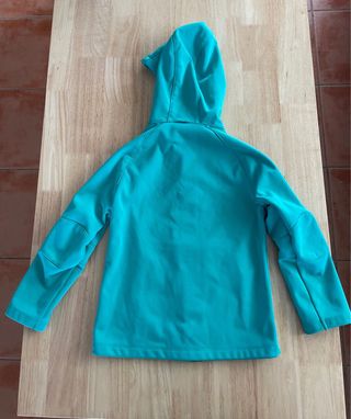 Chaqueta niña Quechua verde azulado