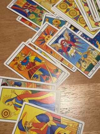 Tarot Marseille Cartas