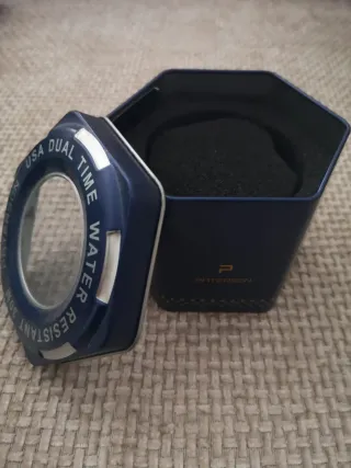 Reloj Paterson WR 30M Azul y Plateado