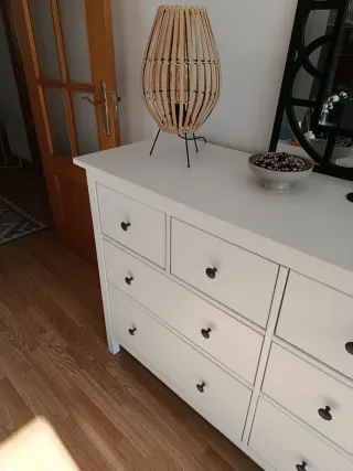 Cómoda Ikea Hemnes Grande Blanca