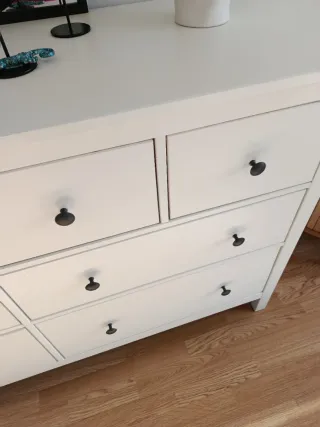 Cómoda Ikea Hemnes Grande Blanca