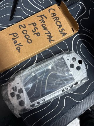 Carcasa Frontal PSP 2000 Gris