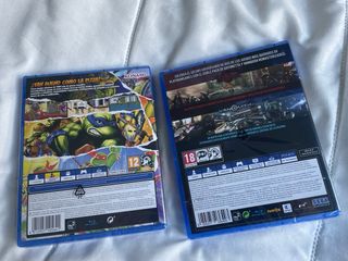 PS4 PS5 Bayonetta +Vanquish y TMNT Cowabunga