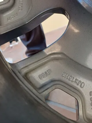 Llantas de aluminio 18", neumatico incluido