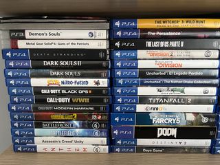 Colección juegos ps4