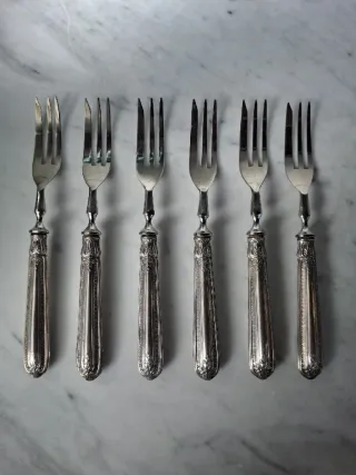 Servizio da dolce argento 800