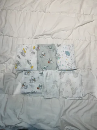 Pack 5 muselinas Disney