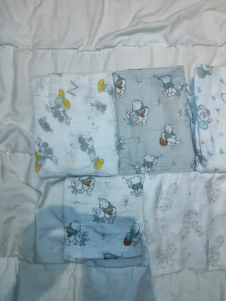 Pack 5 muselinas Disney