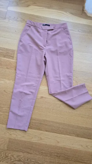 Pantalón Zara Rosa