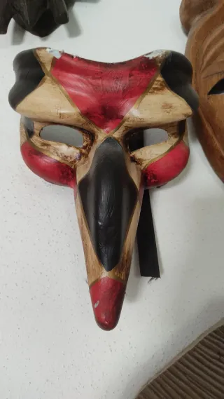 Máscara decorativa veneciana