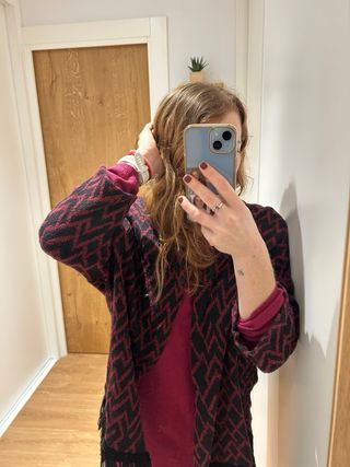 Chaqueta Pull&Bear flecos talla S