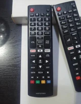 2 Mandos TV LG Smart TV