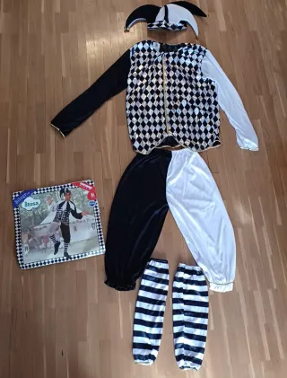 Disfraz Arlequín Adulto Talla M-L