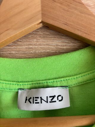 Camiseta Kenzo Paris Tigre Verde