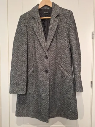 Abrigo Fórmula Joven gris Talla M