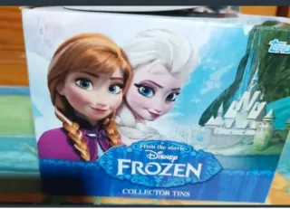 12 Latas Frozen Disney con 24 Cromos c/u