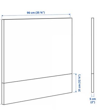Cabecero Cama 90 Ikea Blanco