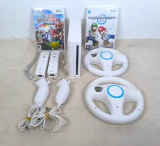 Pacchetto completo Nintendo Wii con giochi