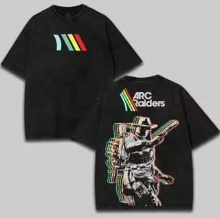 Camiseta Arc Raiders (Talla M) Negra