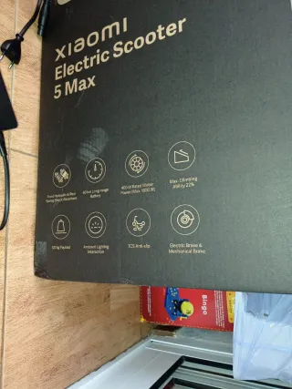 Patinete Eléctrico Xiaomi Scooter 5 Max