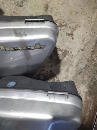 Maletas Alforjas Piaggio Beverly Plata