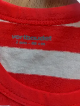 2 Camisetas sin manga Talla 2