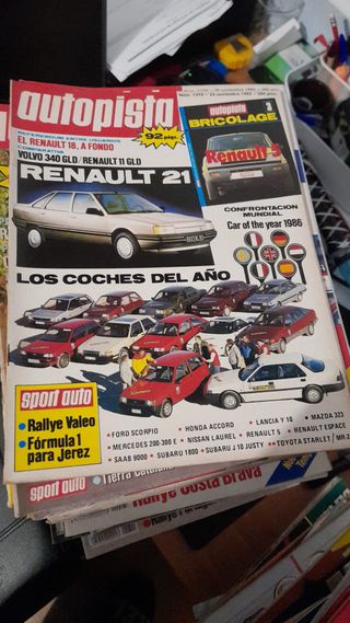 Revista Autopista año 1985