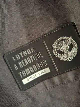 Chaqueta Impermeable Leduntino Talla L Negra