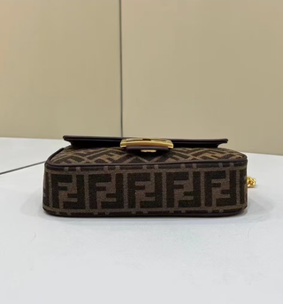 Borsa Fendi Marrone e Oro