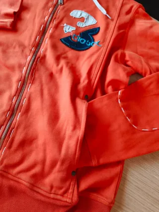 Giacca Diesel cotone arancione taglia L