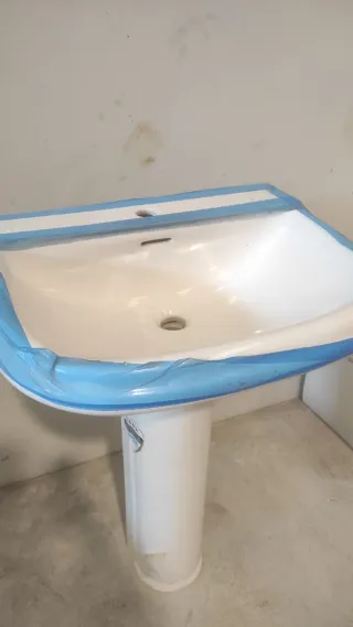 Lavabo Roca Dama Blanco Porcelana