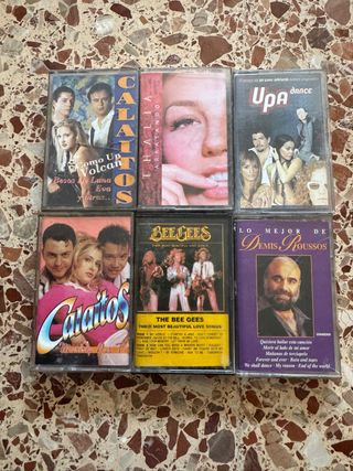 Cintas Cassette Años 90