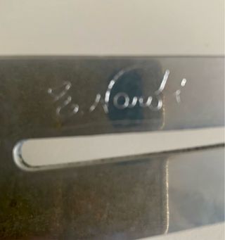 Volante Nardi Mogano Acciaio Anni 60