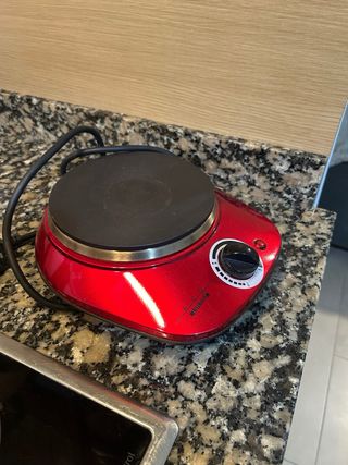 Fogón Eléctrico Rojo