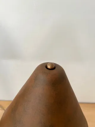 Lámpara Zara Home Metal Marrón Sin Usar