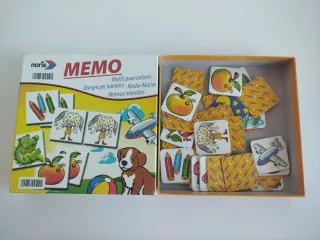 Juego educativo de mesa MEMO Noris infantil.