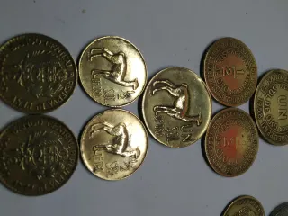 15 Monedas de Perú latón