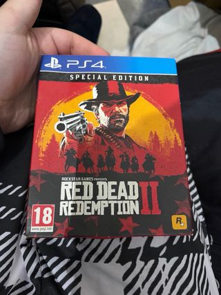 Mapa Red Dead Redemption 2 PS4 Rockstar Games