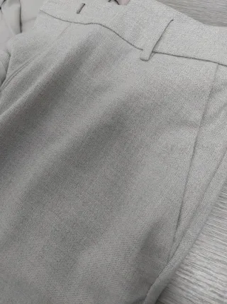 Pantalón H&M Gris claro Nuevo