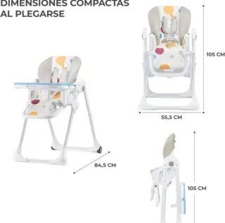 kk Kinderkraft YUMMY, Silla de bebé, ergonómica.
