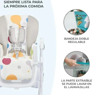 kk Kinderkraft YUMMY, Silla de bebé, ergonómica.
