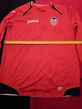 Camiseta Valencia CF Joma Firmada